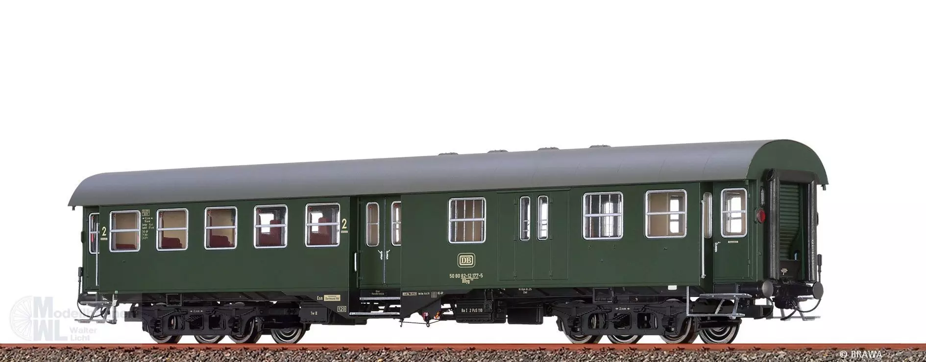 Brawa 46104 - Personenwagen DB Ep.IV BDyg 532 50 80 82-12 177-5 Esn H0/GL