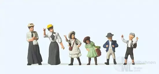 Preiser 12194 - Frauen und Kinder um 1900 H0 1:87