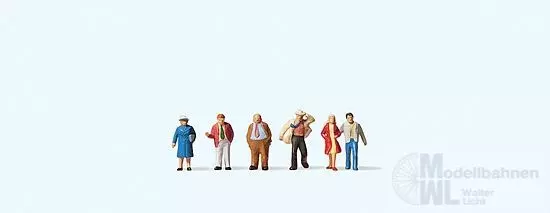 Preiser 88520 - Reisende, Passanten Z 1:220