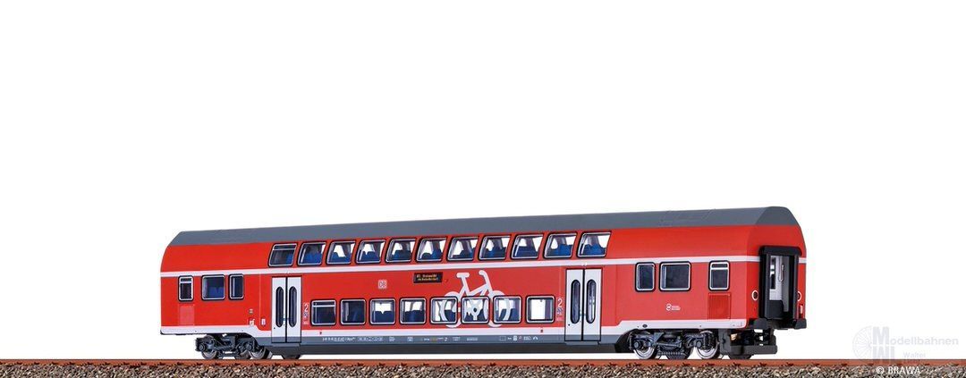 Brawa 64544 - TWINDEXX VARIO® Mittelwagen DB AG 1.Kl. Stralsund N 1:160 Digital