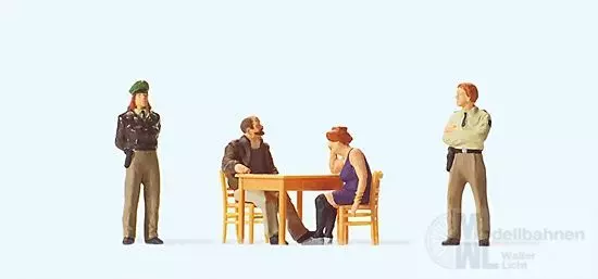 Preiser 10604 - Vernehmung H0 1:87