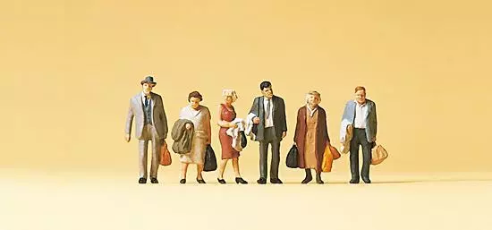 Preiser 75027 - Reisende TT 1:120