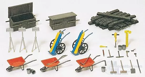 Preiser 17175 - Schweißgerät. Werkzeugkiste. H0 1:87