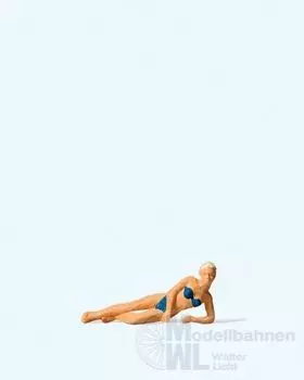 Preiser 28073 - Badende liegend H0 1:87