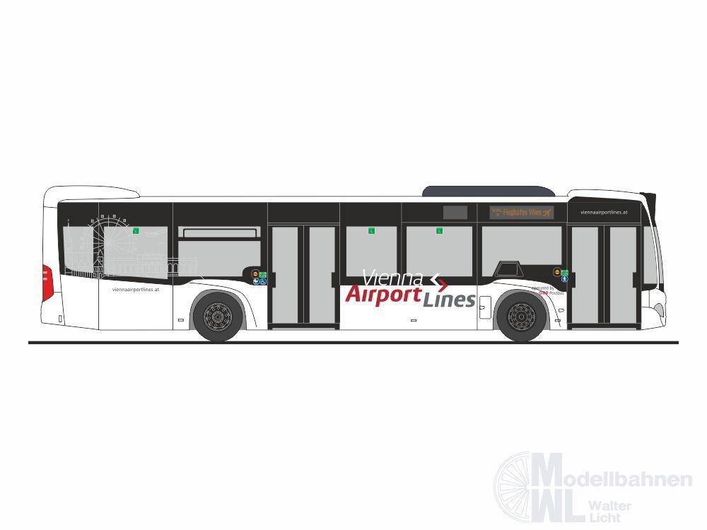 Rietze 69387 - Mercedes-Benz Citaro ´12 Vienna Airport Lines (AT) H0 1:87