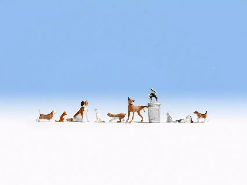 Noch 45715 - Hunde und Katzen TT 1:120