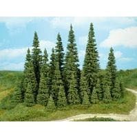 Heki 2152 - Tanne mit Wurzelfuß 7-11 cm 7 Stück H0/TT/N/Z