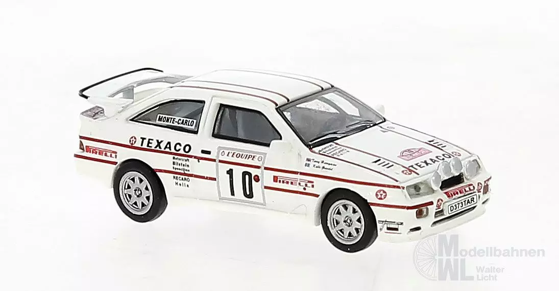 Brekina 19262 - Ford Sierra Cosworth Texaco10 K. Grundel Monte Carlo ´87 H0 1:87