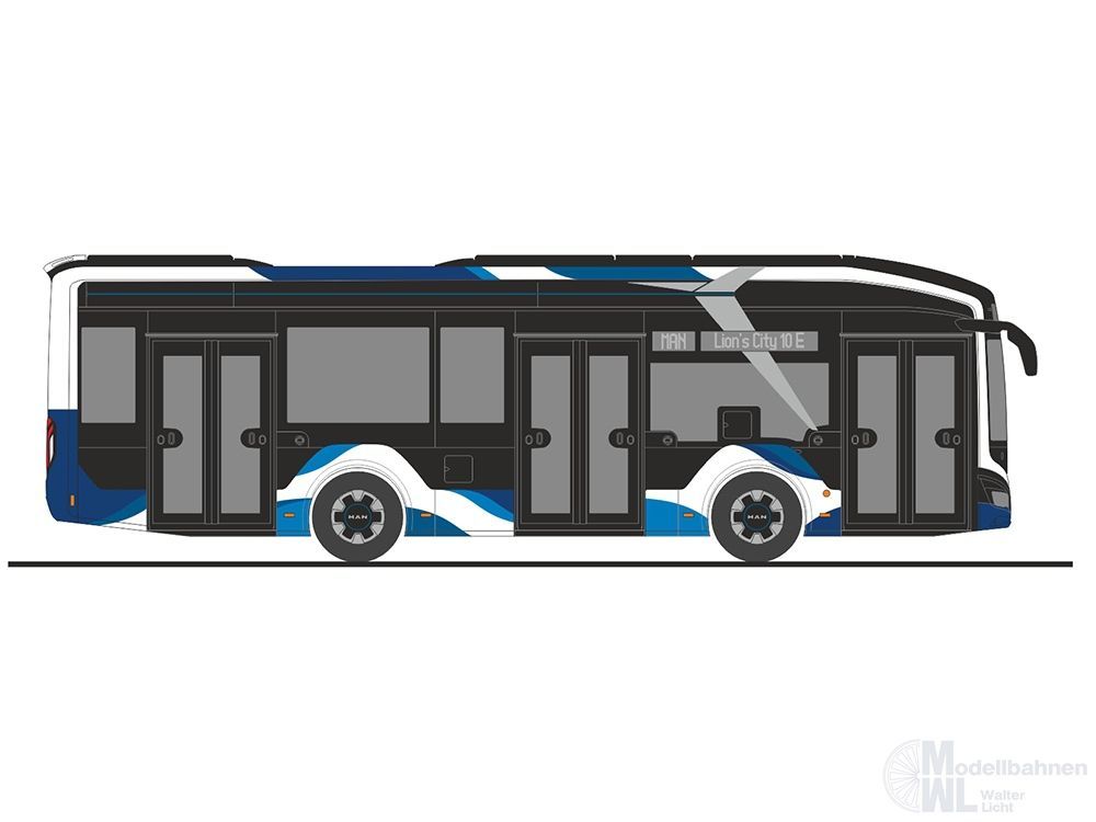 74611 Rietze 74611 - MAN Lion's City 10 E Vorführdesign H0 1:87