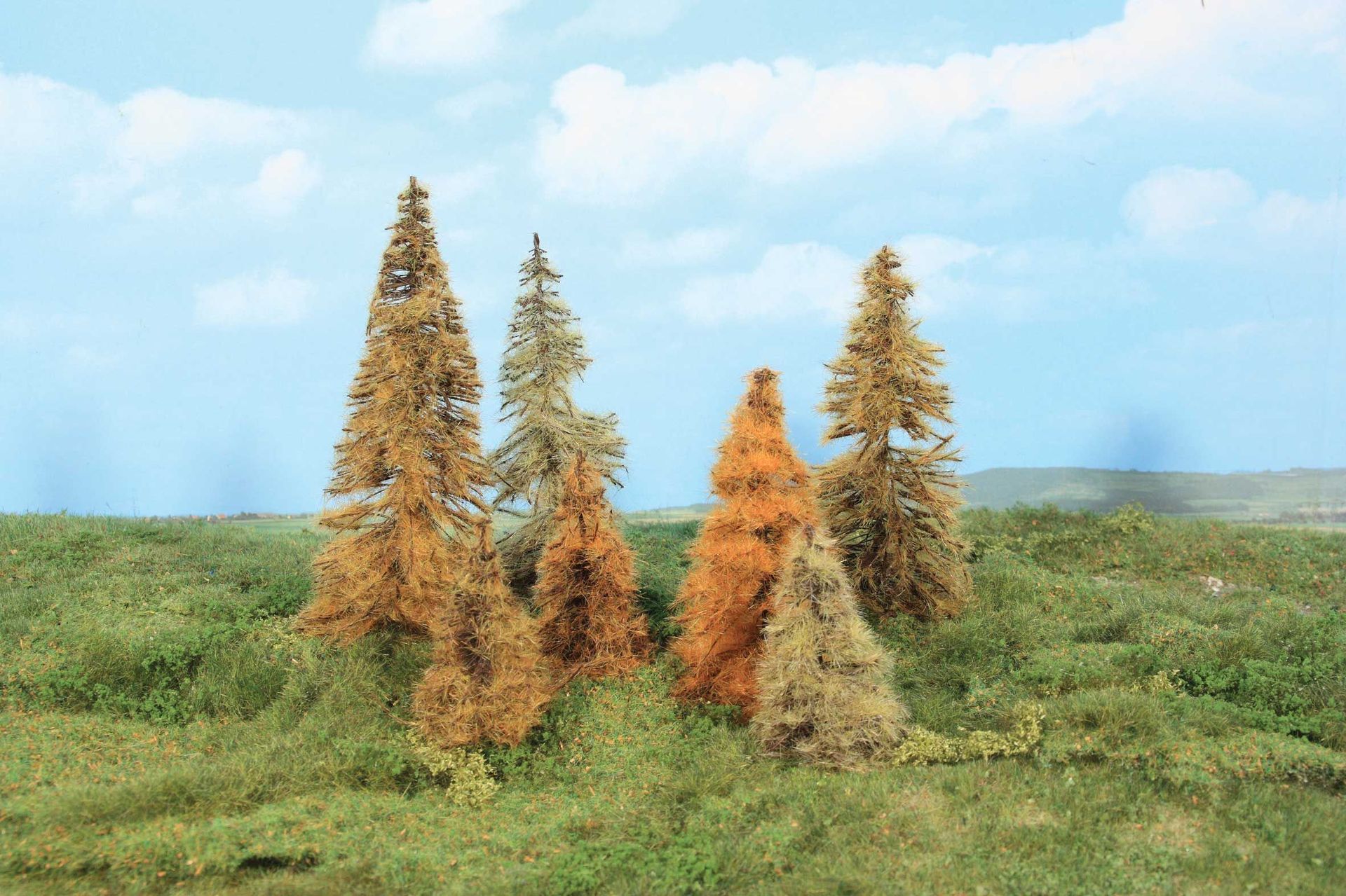 Heki 2178 - Lärchen herbstlich 7-11 cm 7 Stück
