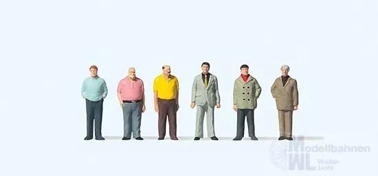 Preiser 75054 - Stehende Männer TT 1:120