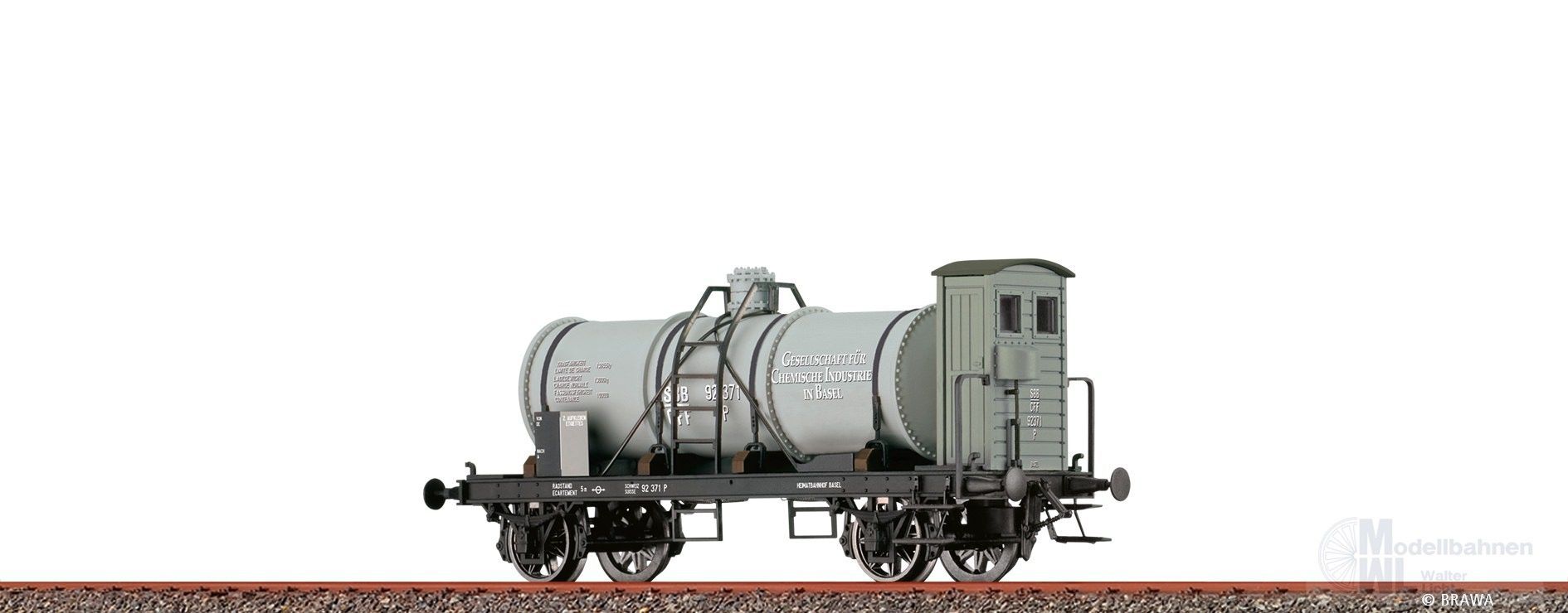 Brawa 50783 - Kesselwagen SBB Ep.I K2 H0/GL