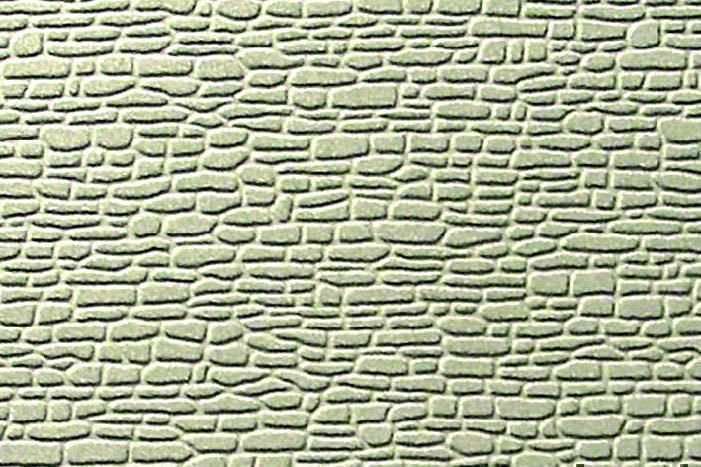 Heki 72602 - Heki dur Platte 50 x 25 cm 2 Stück Bruchsteinmauer 2-seitig H0/TT