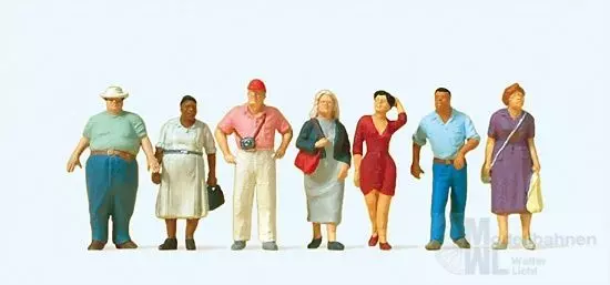 Preiser 10548 - Passanten H0 1:87