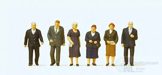 Preiser 10559 - Kirchgänger (1) H0 1:87