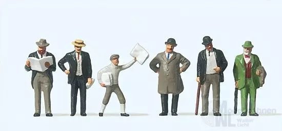 Preiser 12133 - Am Bahnsteig 1900-1925 H0 1:87