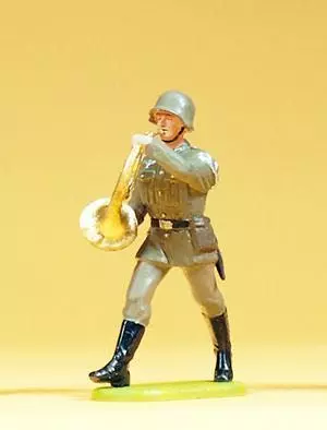Preiser 56085 - Musiker im Marsch, mit Waldho 1:25