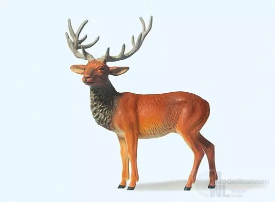 Preiser 47700 - Hirsch stehend 1:25
