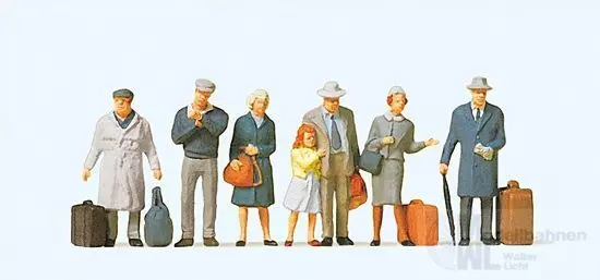 Preiser 10513 - Am Bahnsteig H0 1:87
