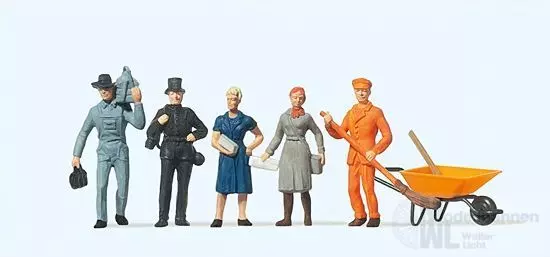 Preiser 14149 - Berufe H0 1:87