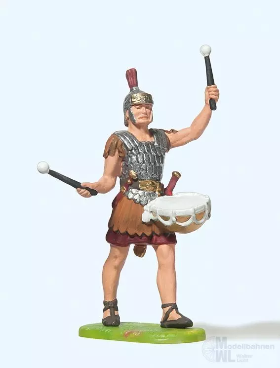 Preiser 50205 - Römer im Marsch mit Trommel 1:25