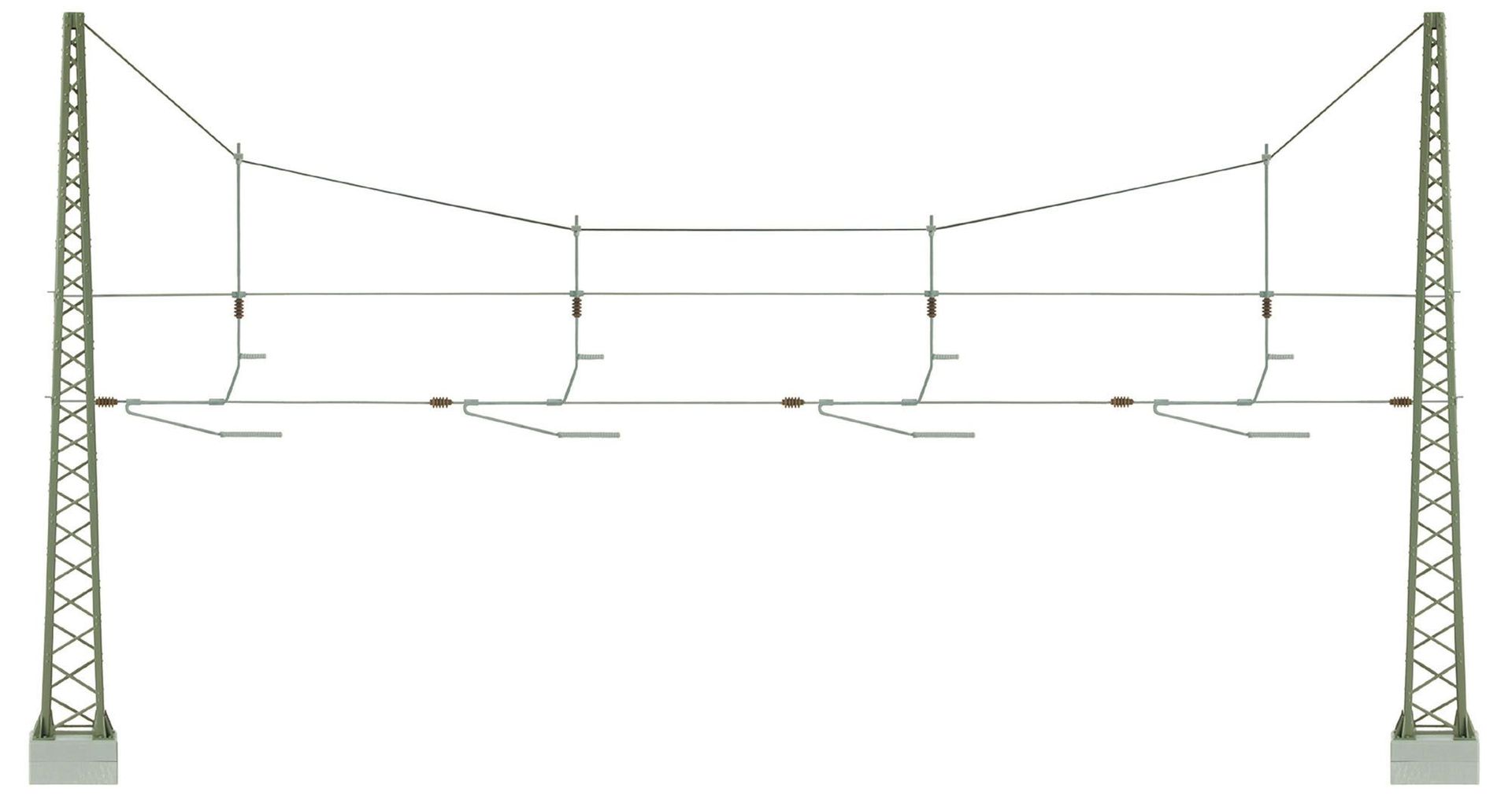 Viessmann 4363 - Quertragwerk über vier Gleise N 1:160