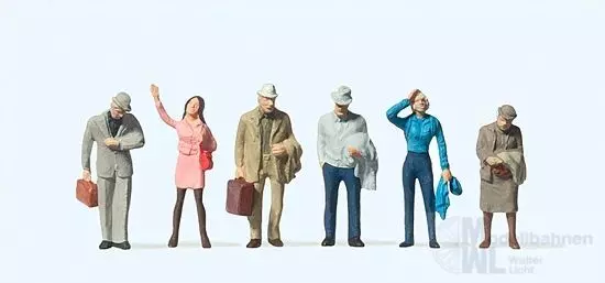 Preiser 14088 - Wartende Reisende H0 1:87