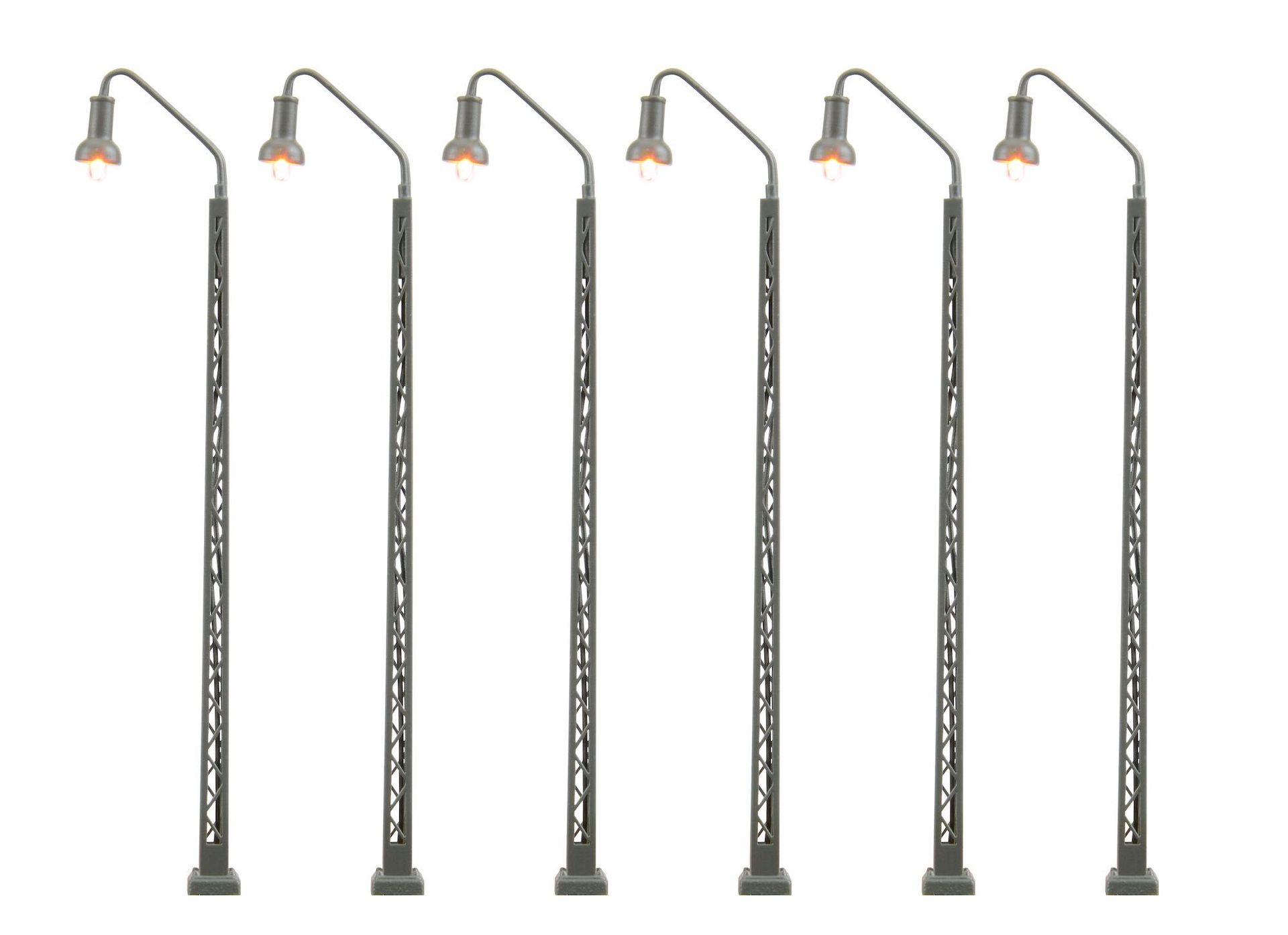 Viessmann 65856 - Bahnbetriebswerkleuchte LED warmweiß 5+1 N 1:160