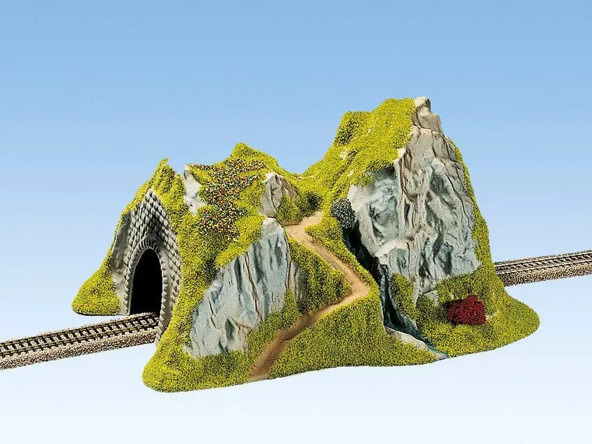 Noch 48670 - Tunnel 1-gleisig, gerade, 31 x 18 cm TT 1:120