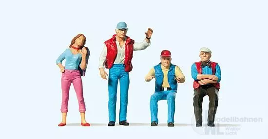 Preiser 65313 - Lkw-Fahrer und Anhalterin Spur 0