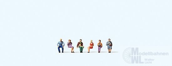 Preiser 88525 - Sitzende Personen Z 1:220