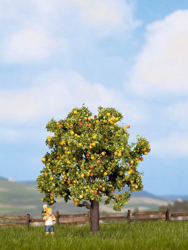 Noch 21560 - Apfelbaum mit Früchten 7,5 cm hoch H0/TT/N