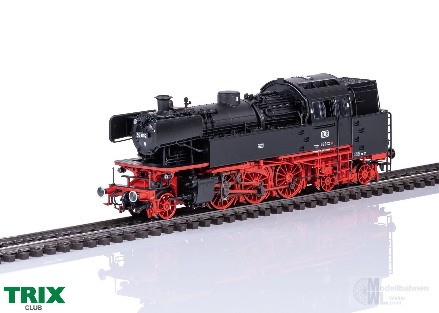 Trix 25660 - PROFI-CLUB Dampflok BR 66 002 DB Ep.III H0/GL