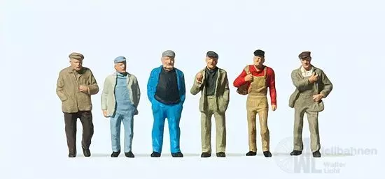 Preiser 14087 - Gehende Arbeiter H0 1:87