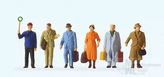 Preiser 14049 - Am Bahnsteig H0 1:87