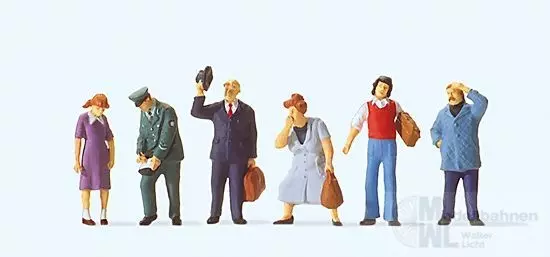 Preiser 10603 - Straßenszenen DDR H0 1:87