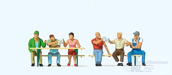 Preiser 10703 - Gemütliches Beisammensein H0 1:87