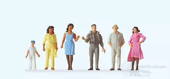 Preiser 14045 - Passanten H0 1:87