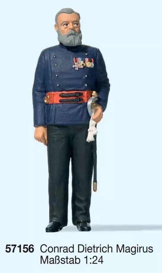 Preiser 57156 - Conrad Dietrich Magirus 1:24 Spur G
