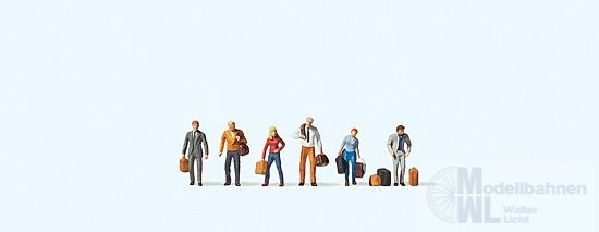 Preiser 88546 - Gehende Reisende Z 1:220