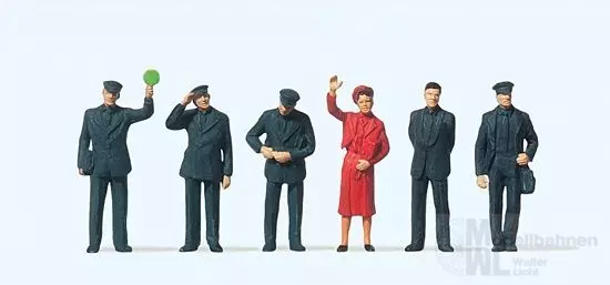 Preiser 14141 - Zugpersonal DB ab 1989 H0 1:87