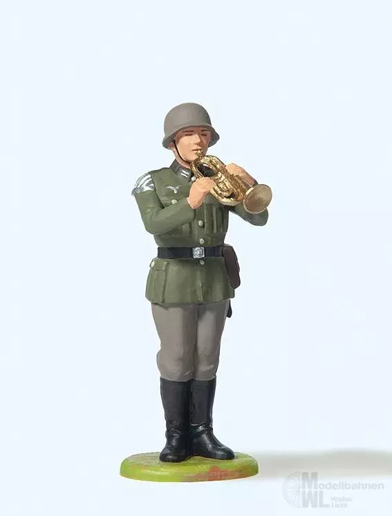 Preiser 56034 - Musiker stehend mit Trompete 1:25