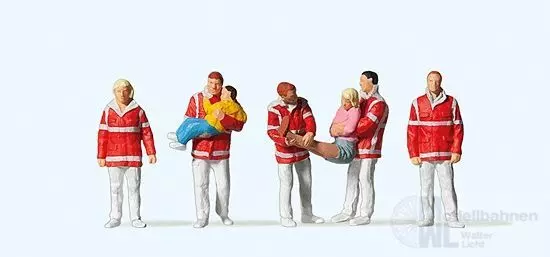 Preiser 10518 - Sanitäter H0 1:87