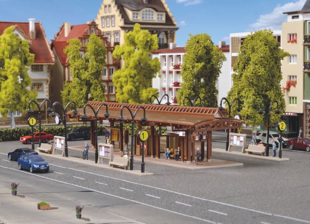 Vollmer 47580 - Busstation überdacht N 1:160