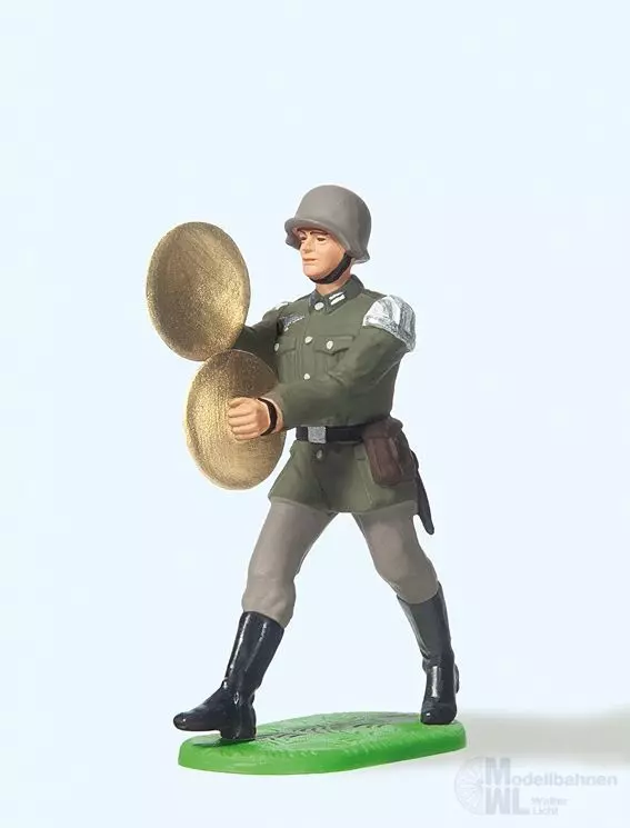 Preiser 56091 - Musiker im Marsch mit Becken 1:25