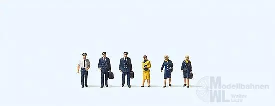 Preiser 80912 - Piloten, Stewardessen 1:200