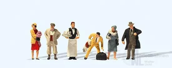 Preiser 12448 - Am Bahnsteig 1925-1930 H0 1:87