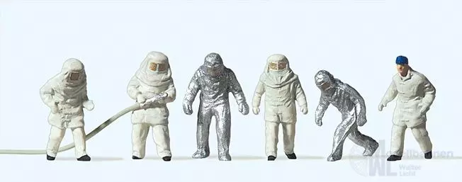 Preiser 14205 - Feuerwehrmänner H0 1:87