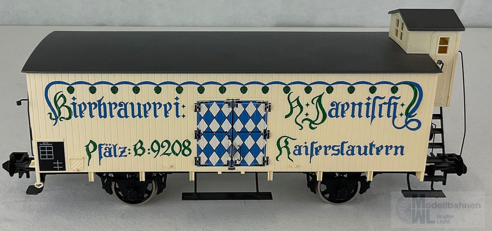 Märklin 58313 - MÄRKLIN - Güterwagen ged. G10 Ep.I Jaenisch Bräu Spur 1