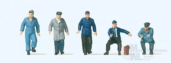 Preiser 10752 - Fahrer Elektrokarre H0 1:87